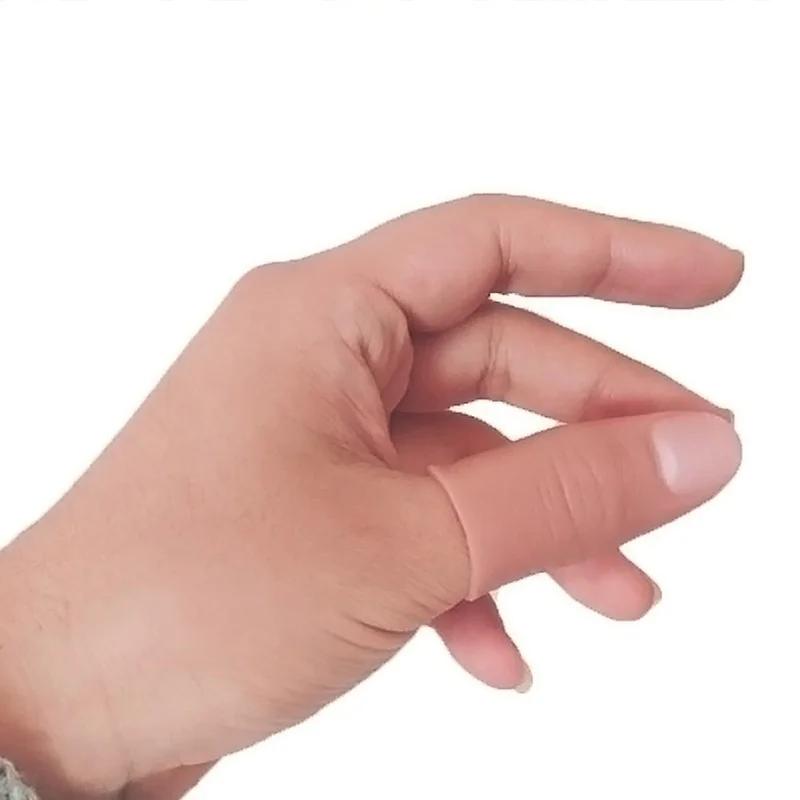 5Pcs/Set Fakes Soft Thumb Tip  - Thumb Tip Magic Trick Set ulasan dan harga