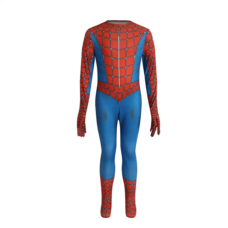 Unisex Kids Superhero Costume  - Spiderman Jumpsuit Kids ulasan dan harga