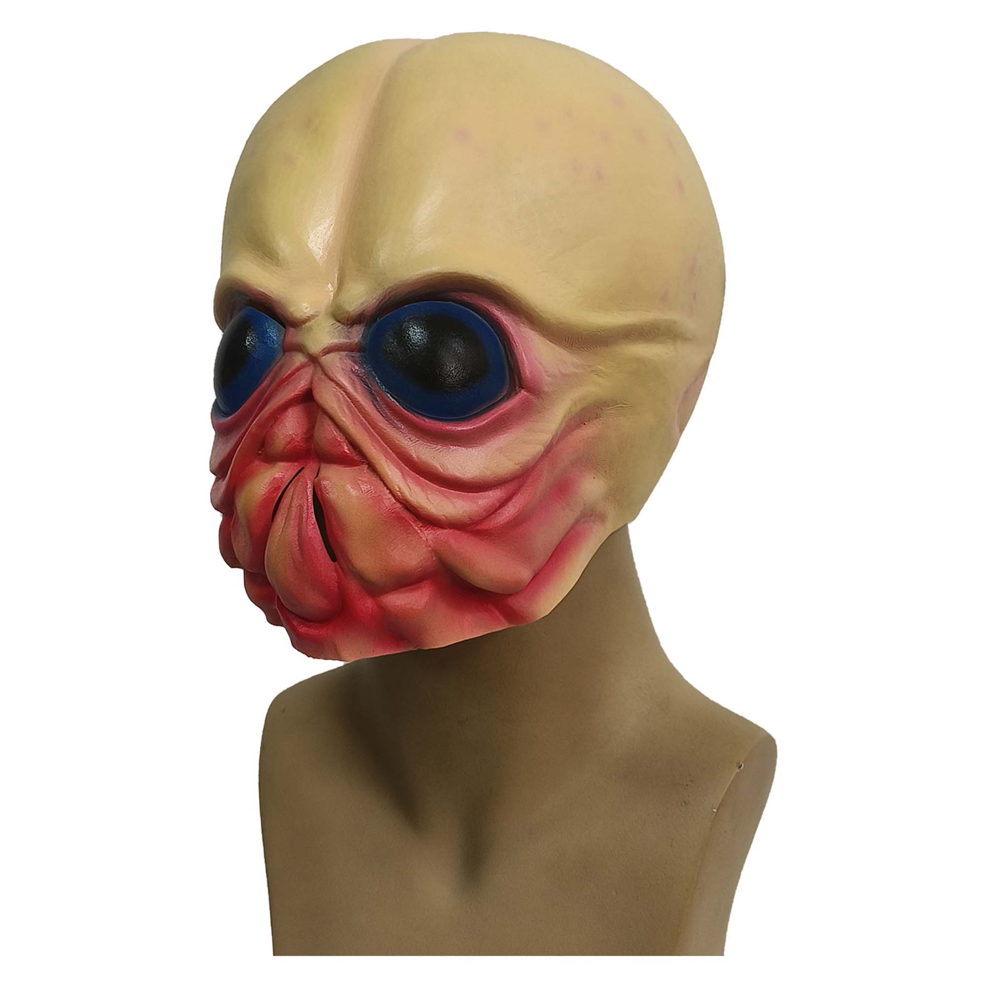 Alien Mask, Scary Latex Realis - Latex Alien Mask Realistic ulasan dan harga