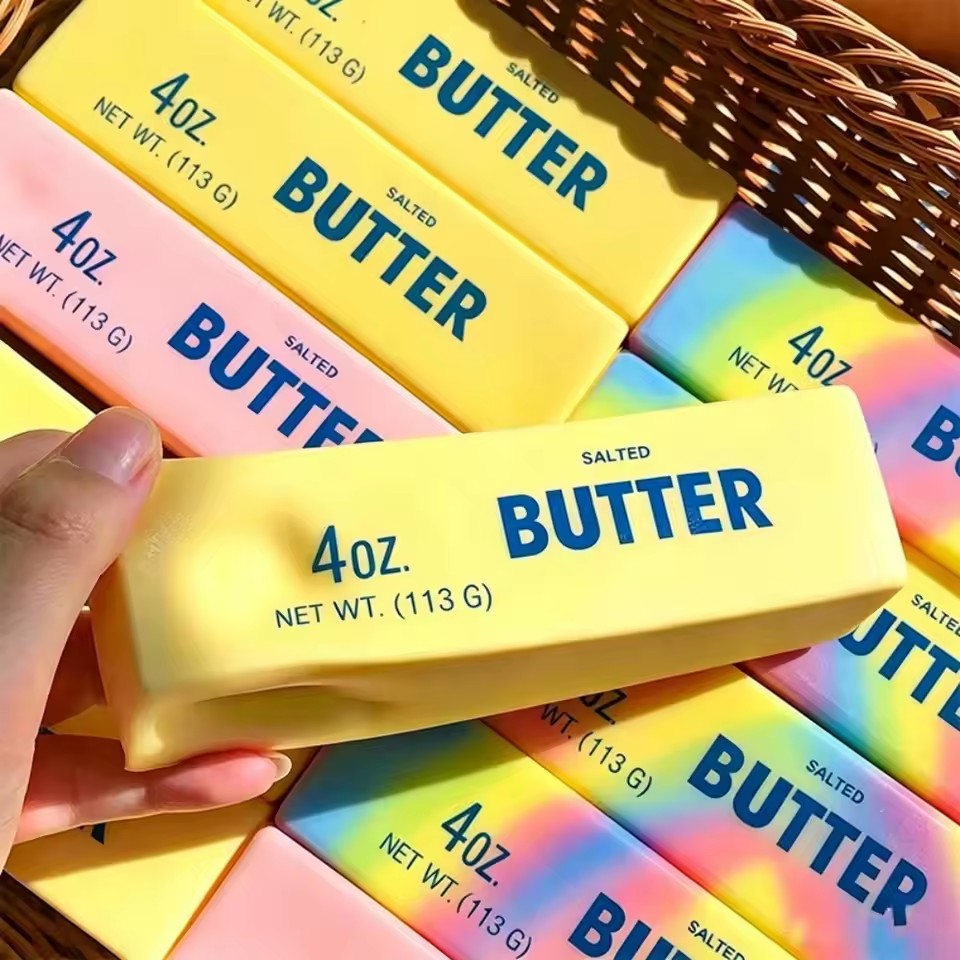 1Pc Butter Cheese Stick Squish - Prank Toys ulasan dan harga