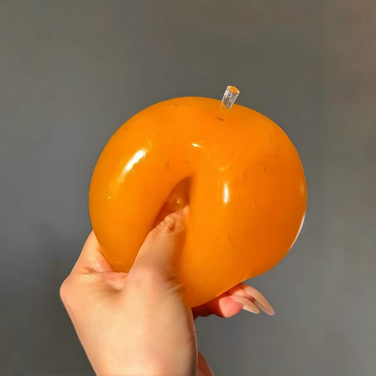 Handmade orange Slushy Squishy - Novelty Gifts ulasan dan harga