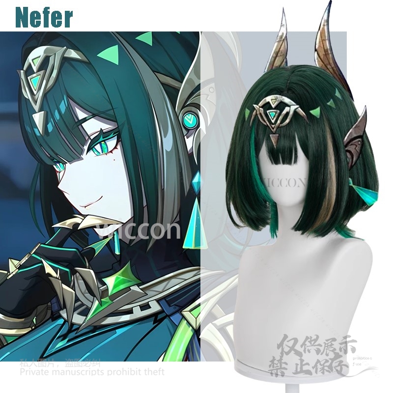 Anime Game Genshin Impact New  - Anime Cosplay Wig Heat Resistant ulasan dan harga