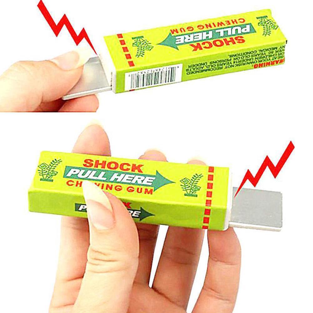 Electric Shock Joke Chewing Gu - Shock Pen Prank Toy ulasan dan harga