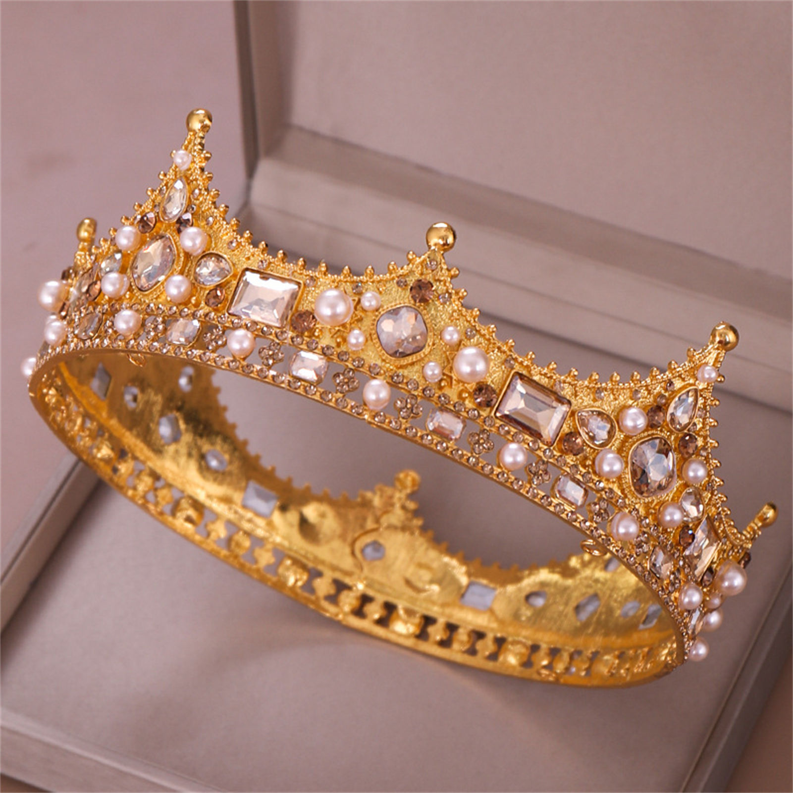 Bridal Crown Rhinestone Tiara  - Party Supplies ulasan dan harga