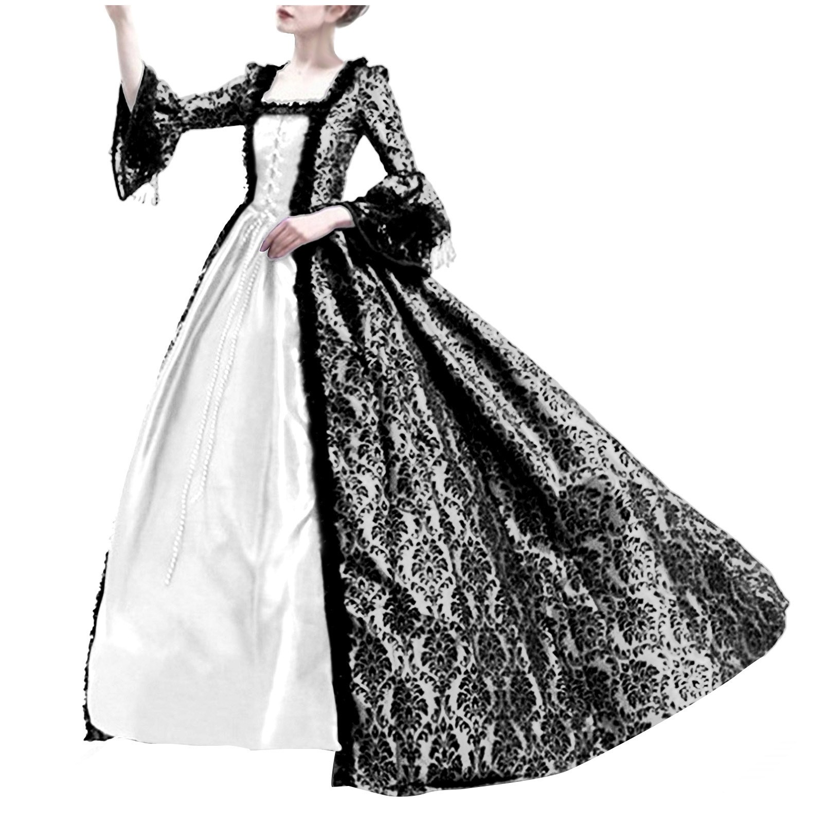 Halloween Cosplay Palace Women - Medieval Renaissance Dress Women ulasan dan harga